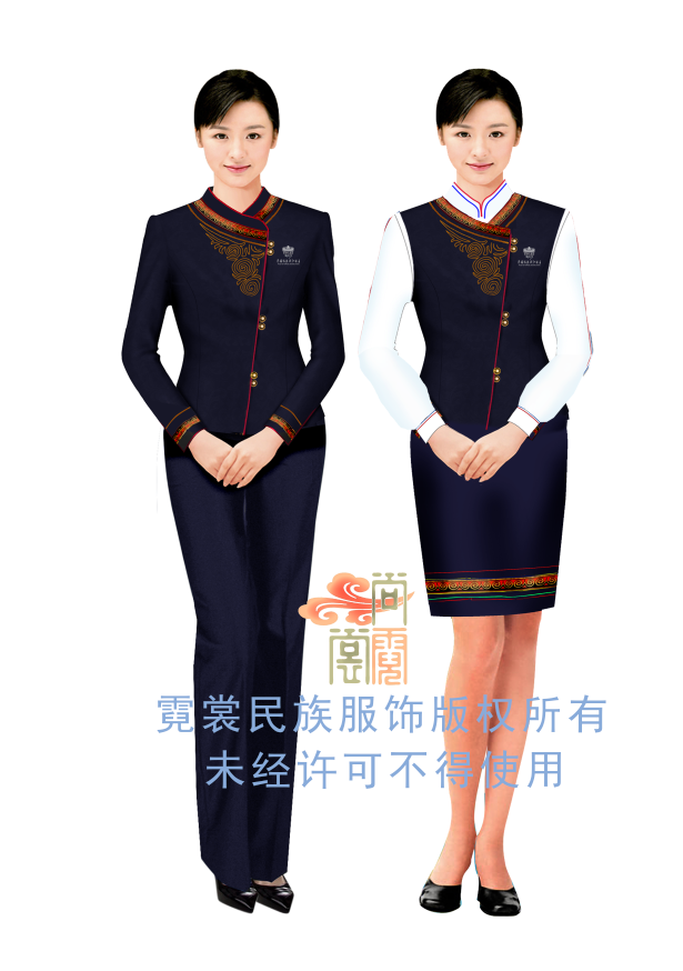 酒店服装服务员