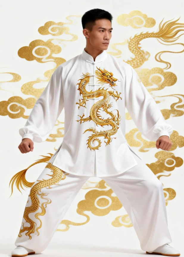 金色龙凤服装设计