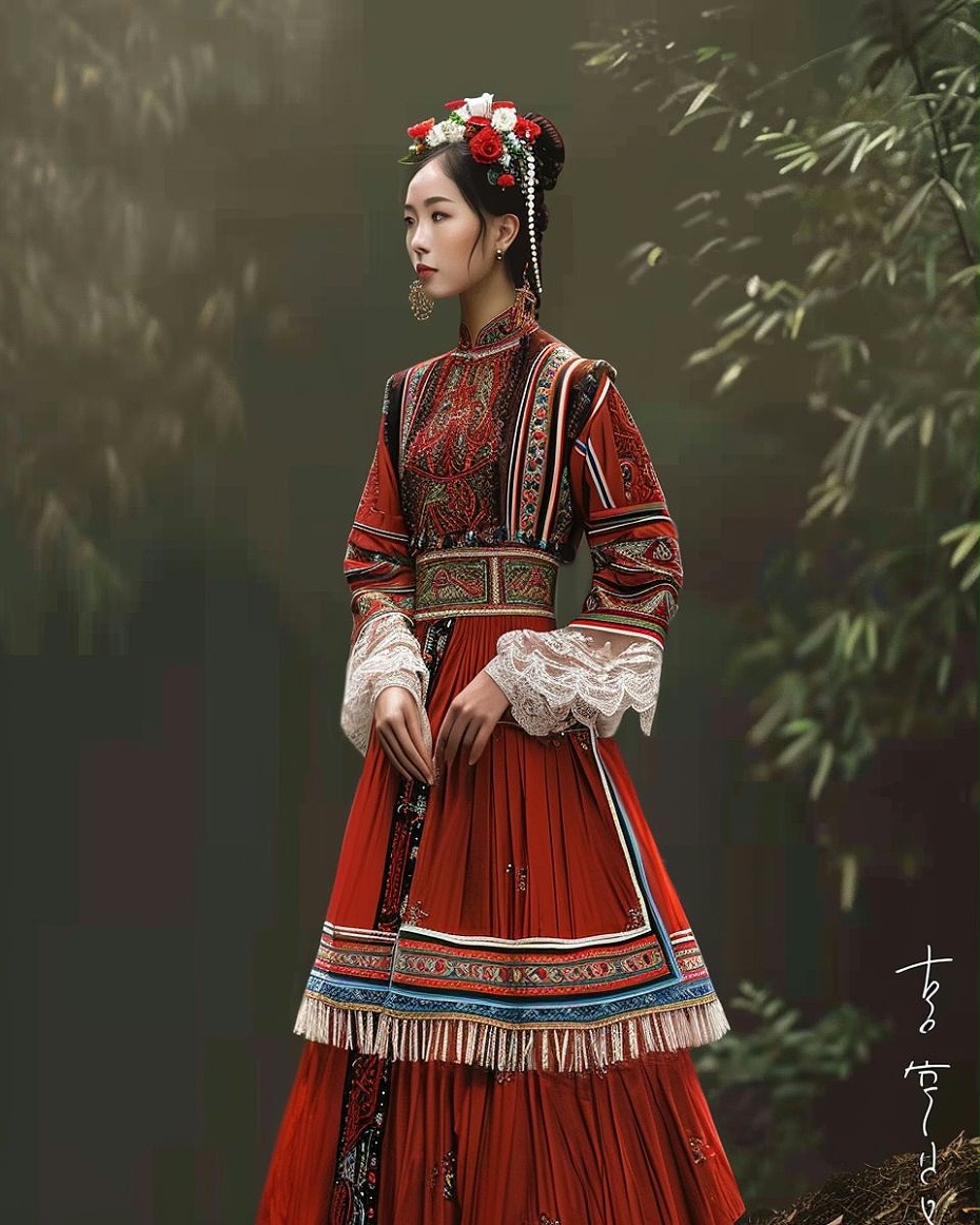 瑶族婚礼服 (5)